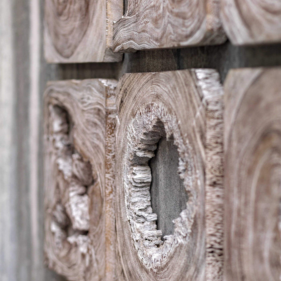 BAHATI WOOD WALL ART | SET OF 9