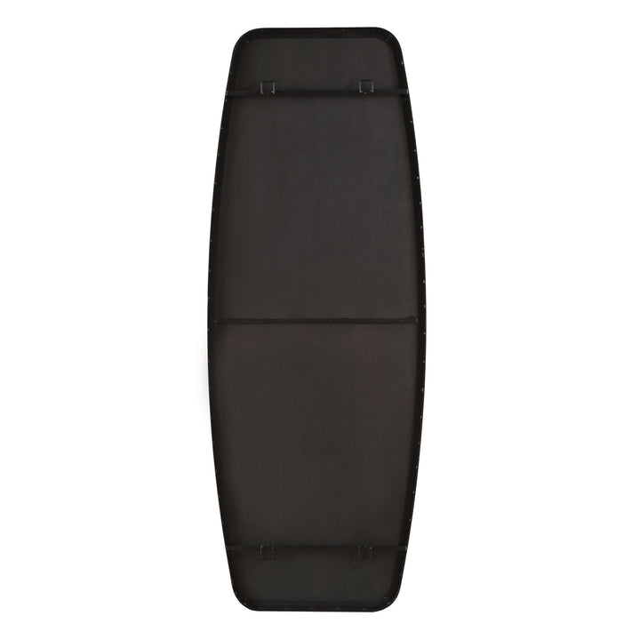 CASPIAN CURVED BLACK DRESSING MIRROR