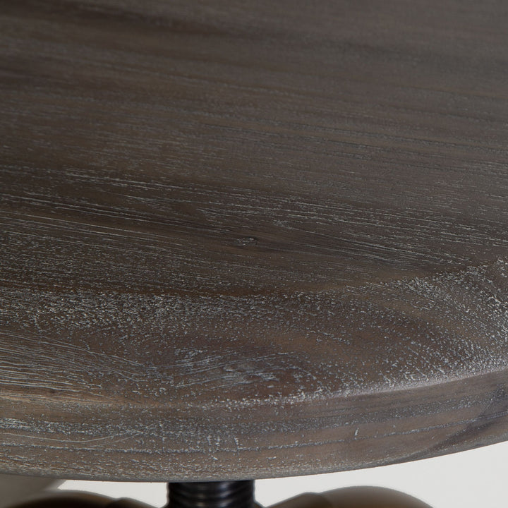 REVOLVE ADJUSTABLE BRASS COUNTER STOOL