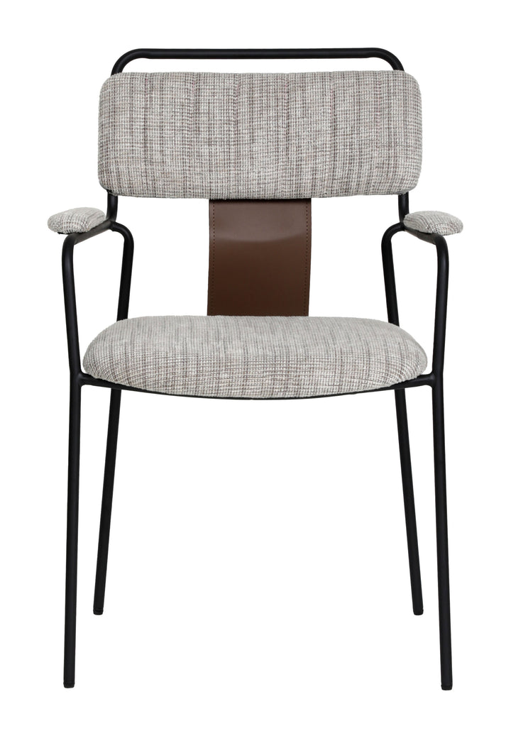 COUVA GRAY TWEED DINING CHAIR | SET OF 2