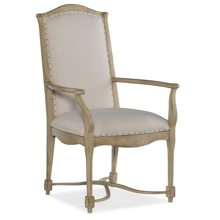 CIAO BELLA UPHOLSTERED BACK ARM CHAIR
