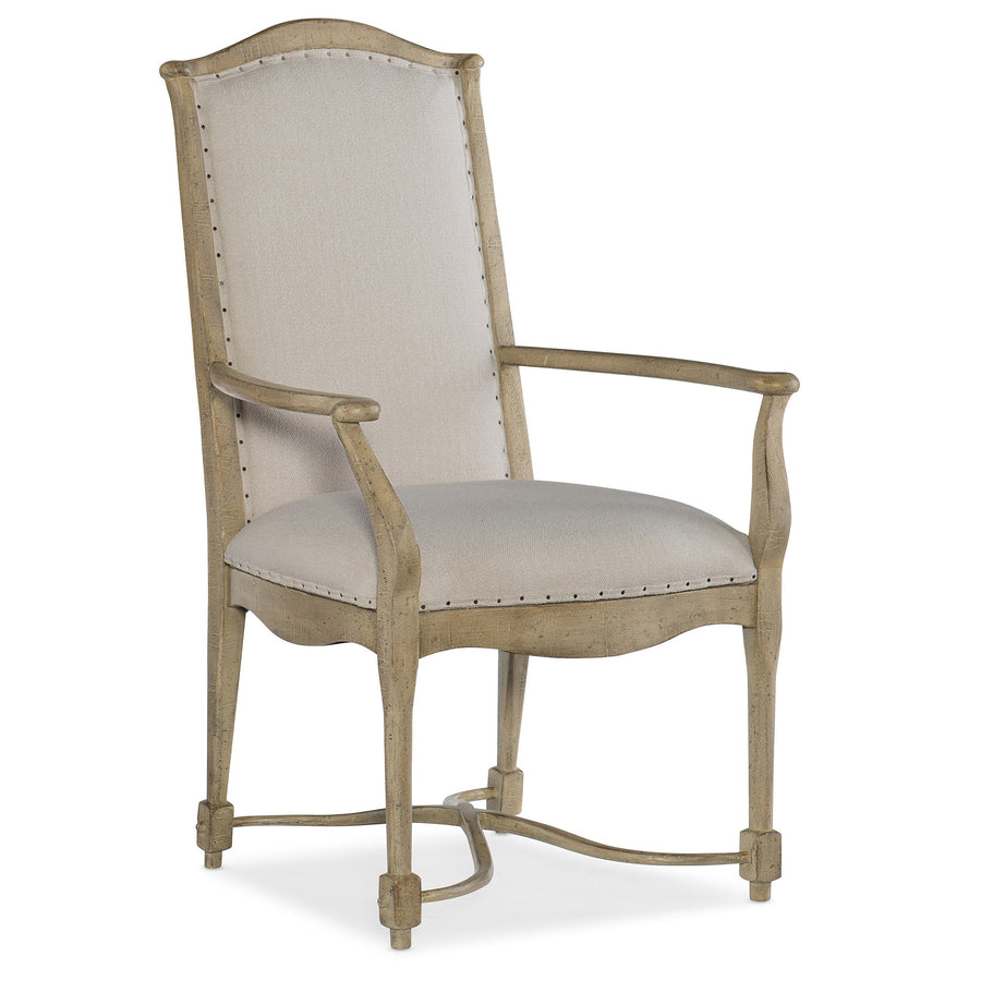 CIAO BELLA UPHOLSTERED BACK ARM CHAIR
