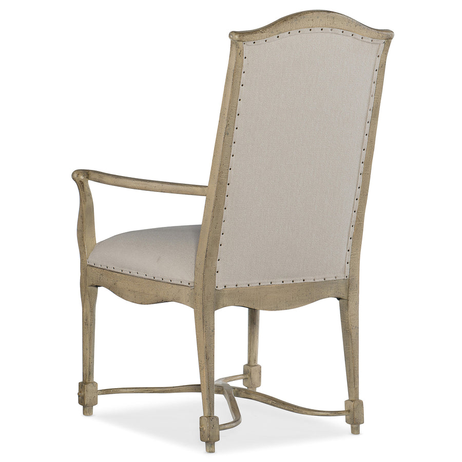 CIAO BELLA UPHOLSTERED BACK ARM CHAIR