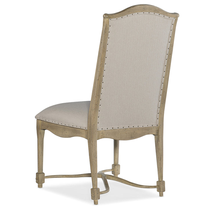 CIAO BELLA UPHOLSTERED BACK SIDE CHAIR