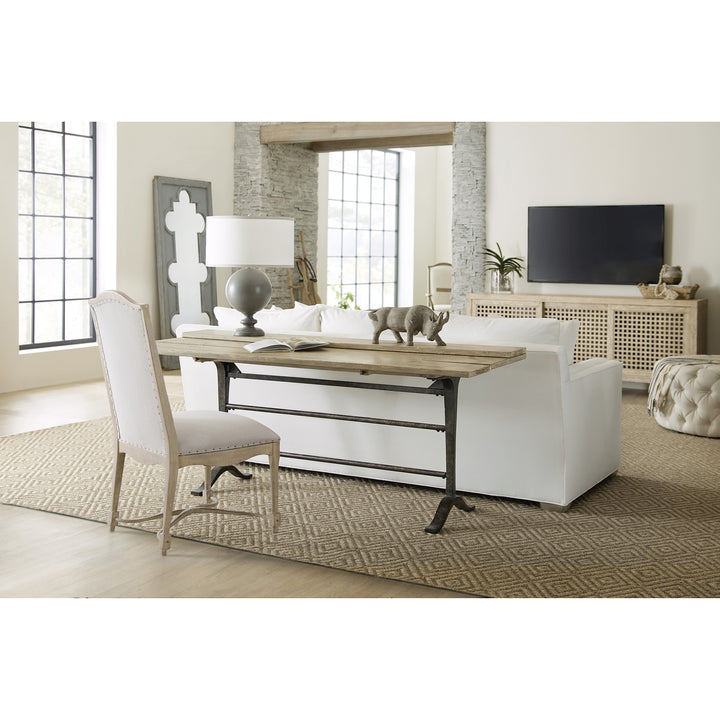 CIAO BELLA UPHOLSTERED BACK SIDE CHAIR