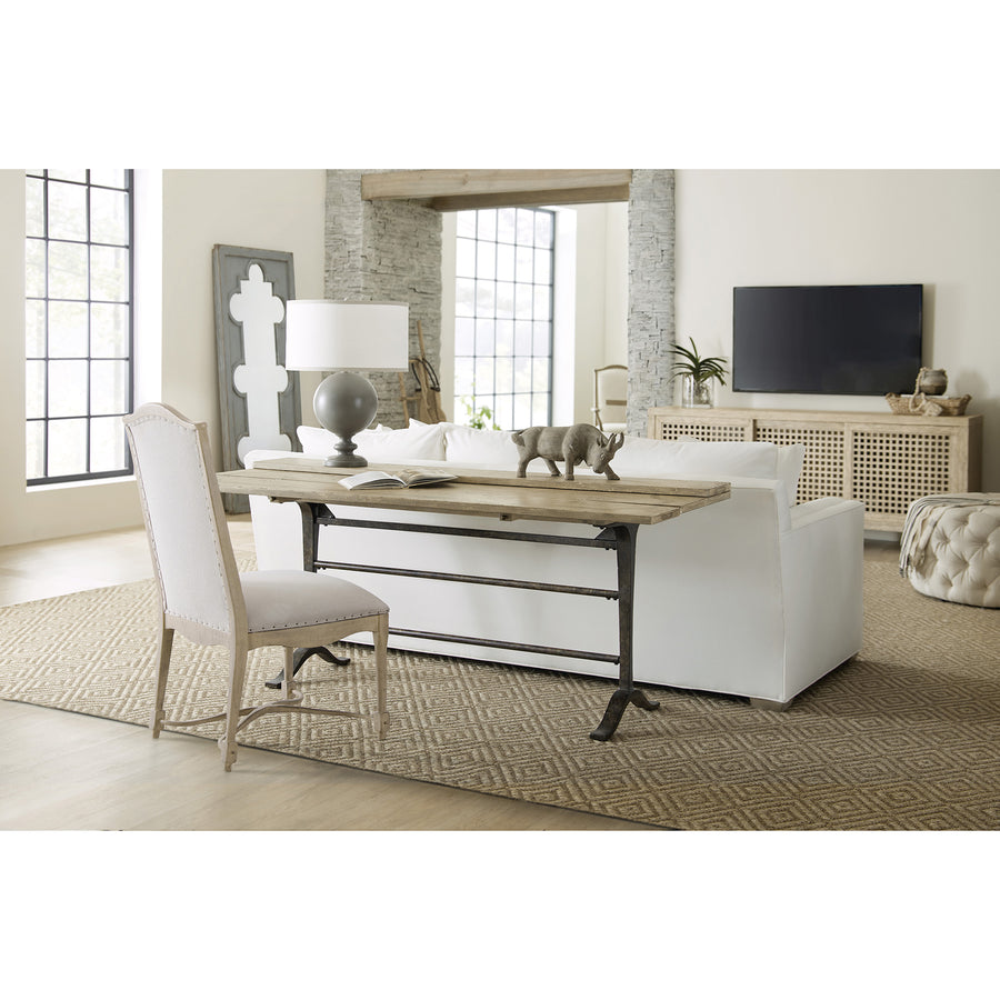 CIAO BELLA UPHOLSTERED BACK SIDE CHAIR