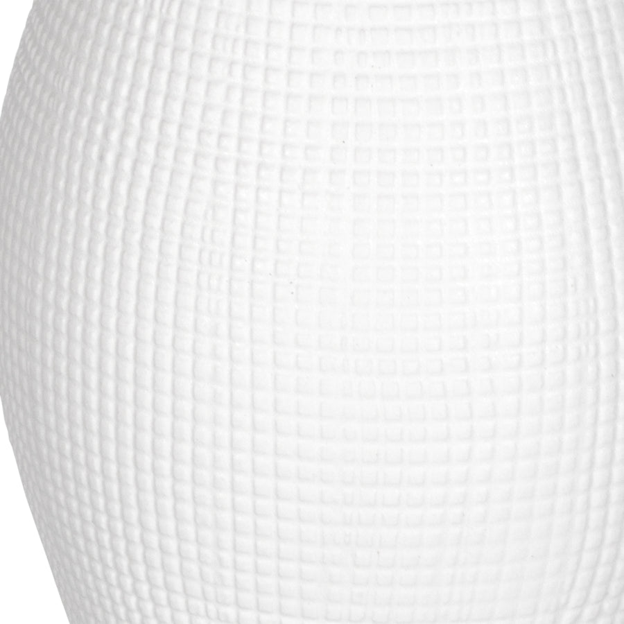 FORMA WHITE CERAMIC VASES: LARGE | SET OF 2