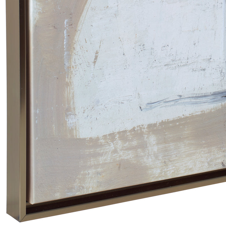 "NEUTRAL NIRVANA" ABSTRACT CANVAS ART