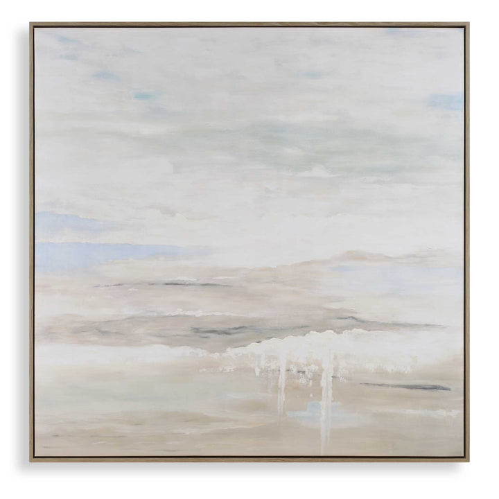"GRAVITY" PASTEL LANDSCAPE HANDPAINTED CANVAS
