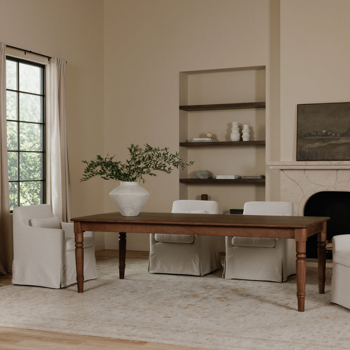 RUSSET DINING TABLE