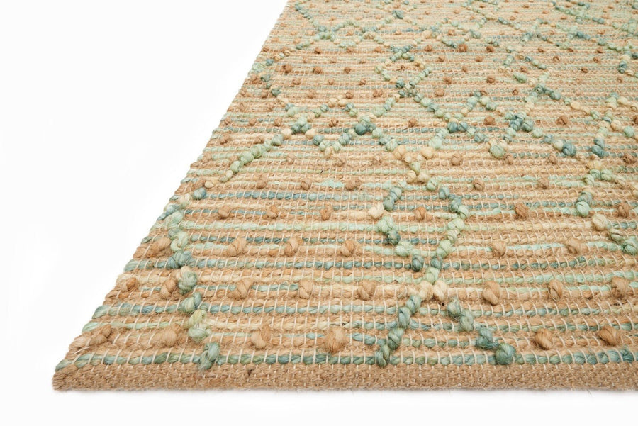 BEACON HANDWOVEN JUTE RUG: SEA