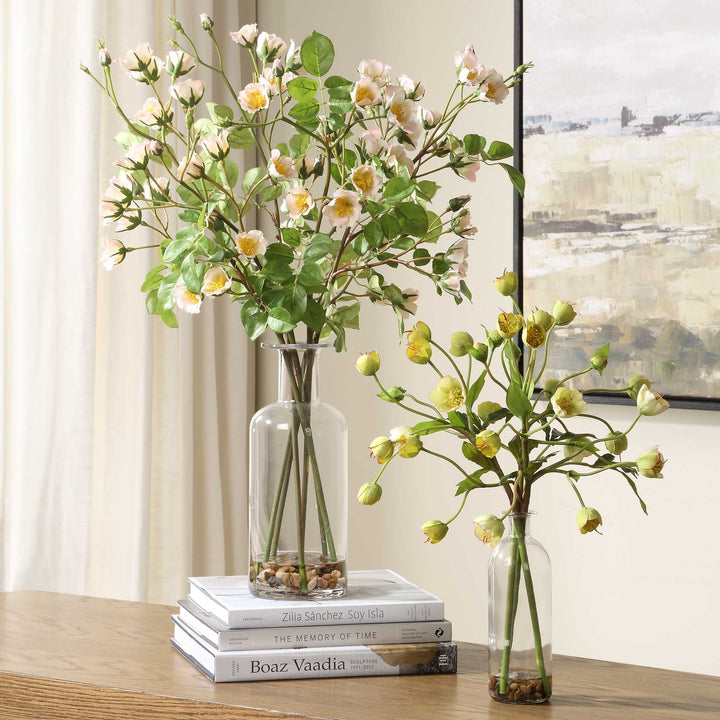TRANQUILITY LENTEN ROSE BOUQUETS SET/2
