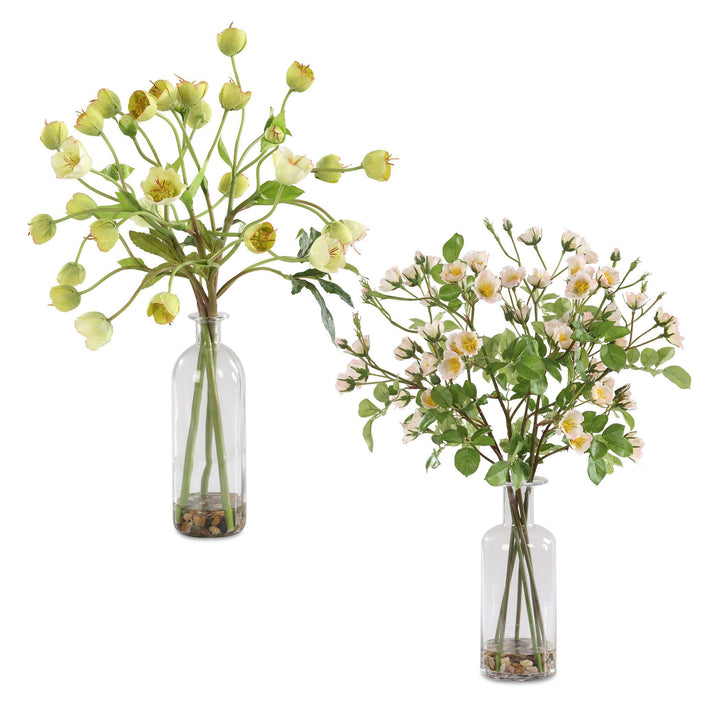 TRANQUILITY LENTEN ROSE BOUQUETS SET/2