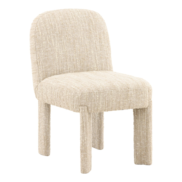 BRIE DINING CHAIR: NAPA BEIGE BOUCLE