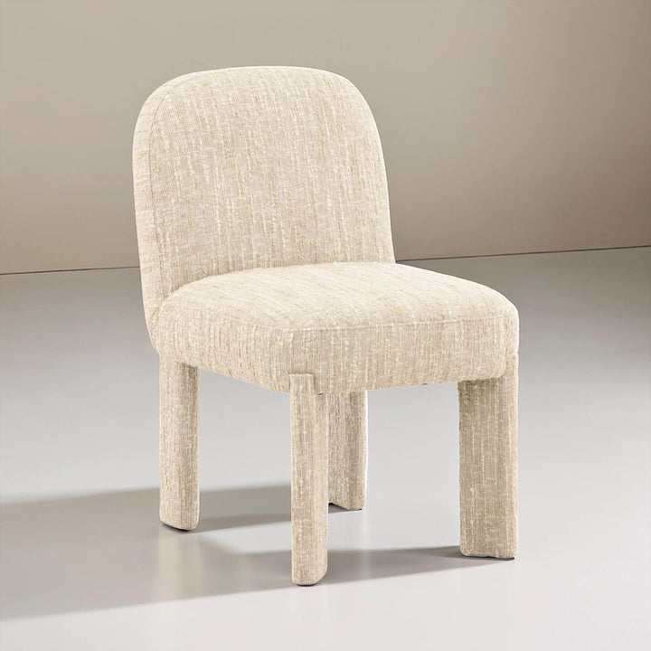 BRIE DINING CHAIR: NAPA BEIGE BOUCLE