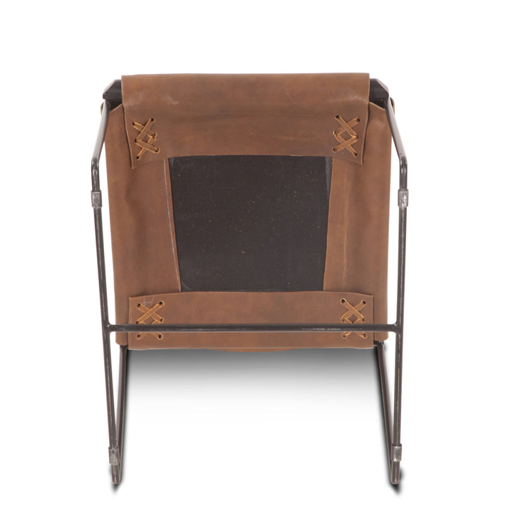 BUFFALO LEATHER DINING CHAIR