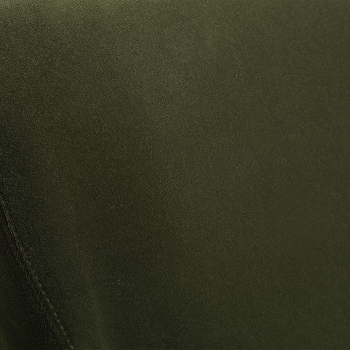CONIFER GREEN VELVET DINING ARM CHAIR