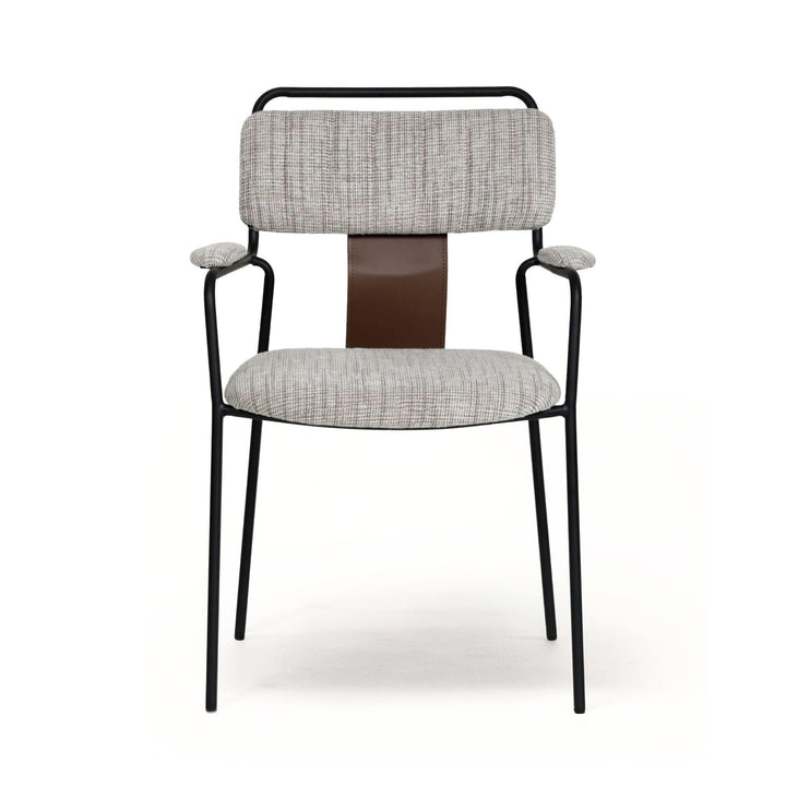 COUVA GRAY TWEED DINING CHAIR | SET OF 2