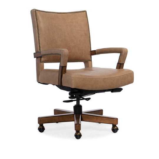 CHACE EXECUTIVE SWIVEL TILT CHAIR - FRONT VIEW