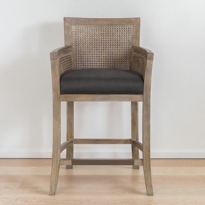 ENCORE CANE BACK COUNTER STOOL