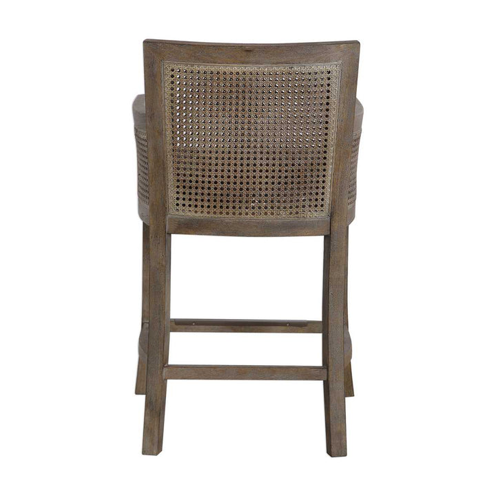 ENCORE CANE BACK COUNTER STOOL