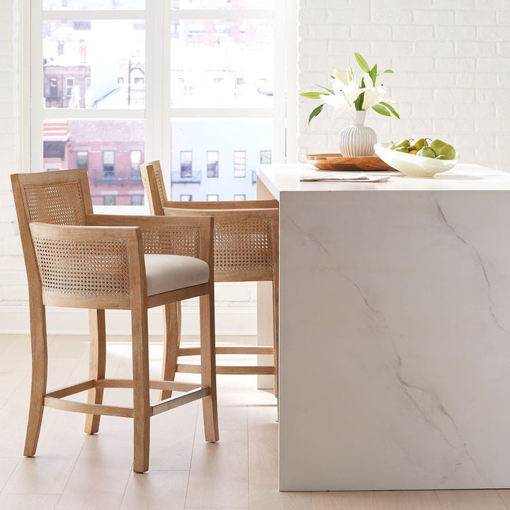 ENCORE CANE BACK COUNTER STOOL