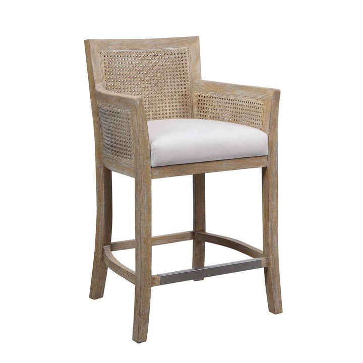 ENCORE CANE BACK COUNTER STOOL