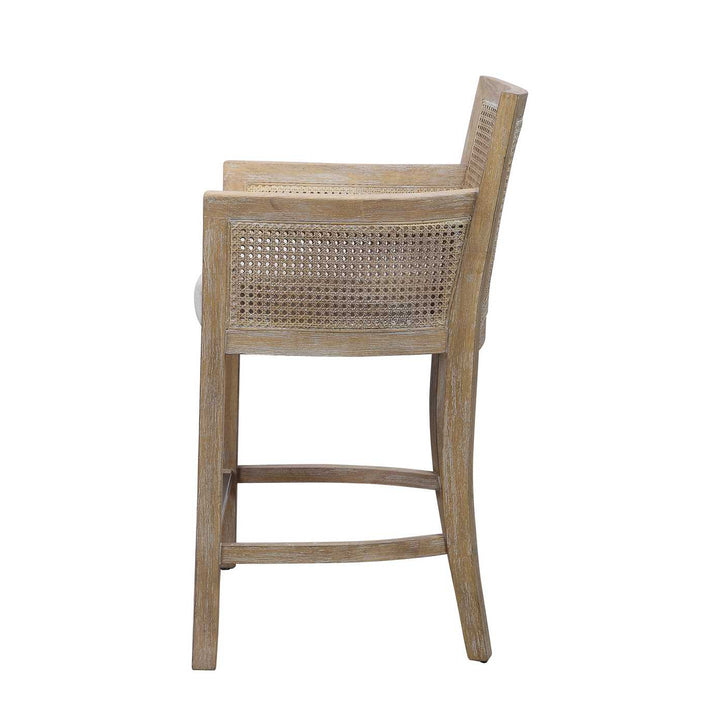 ENCORE CANE BACK COUNTER STOOL