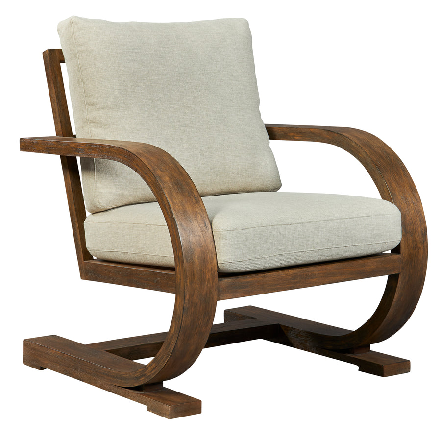 BEDRICH WOODEN ACCENT CHAIR