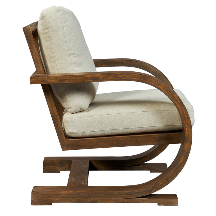 BEDRICH WOODEN ACCENT CHAIR