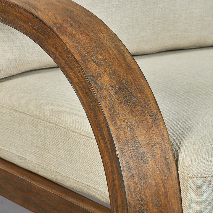 BEDRICH WOODEN ACCENT CHAIR