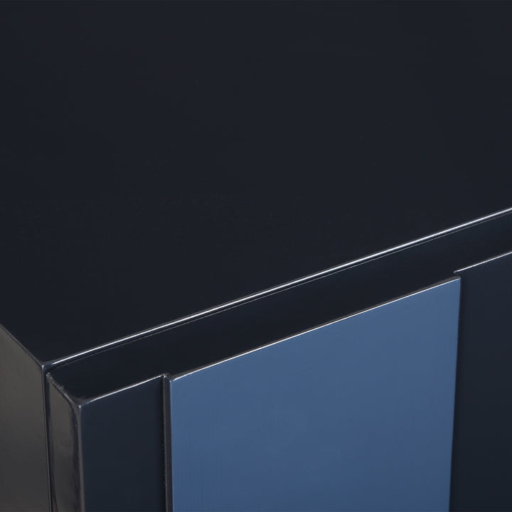 VALERIA GLOSSY BLUE CABINET