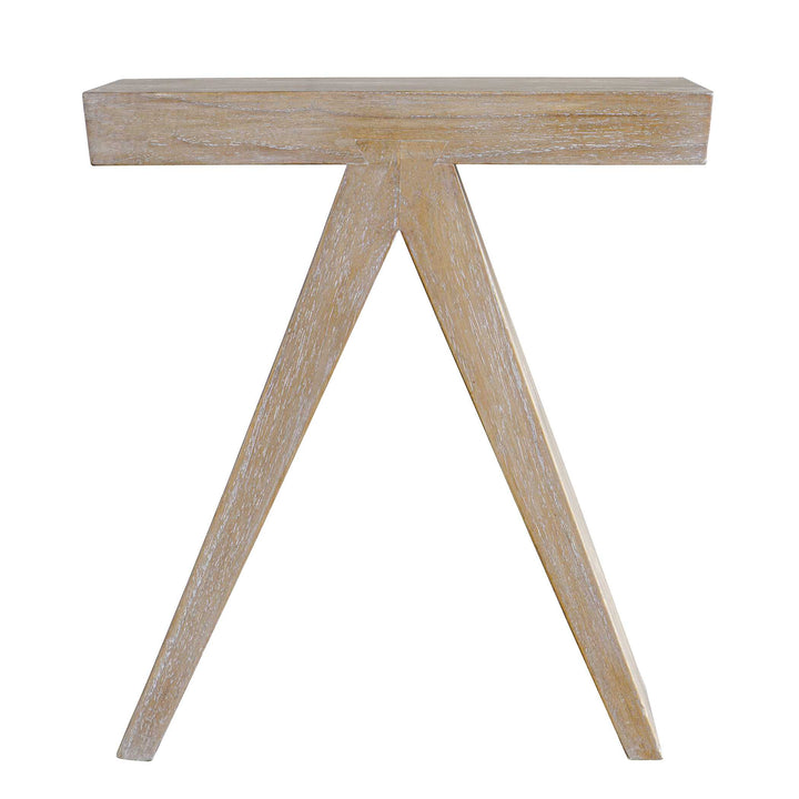 PRUITT NATURAL MINDI WOOD ACCENT TABLE