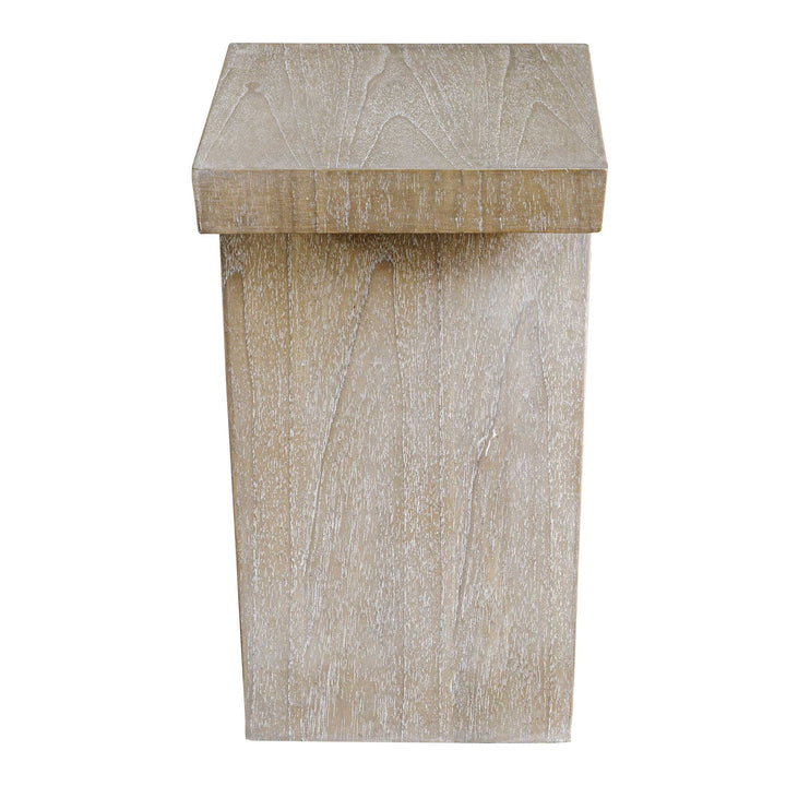 PRUITT NATURAL MINDI WOOD ACCENT TABLE