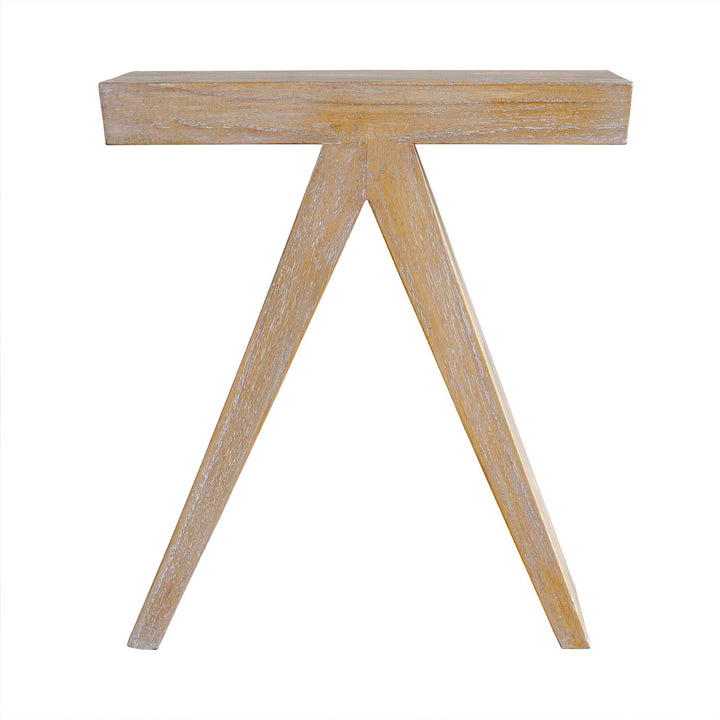 PRUITT NATURAL MINDI WOOD ACCENT TABLE