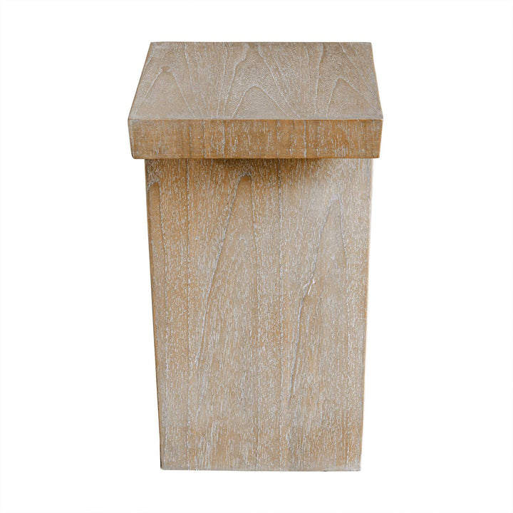 PRUITT NATURAL MINDI WOOD ACCENT TABLE