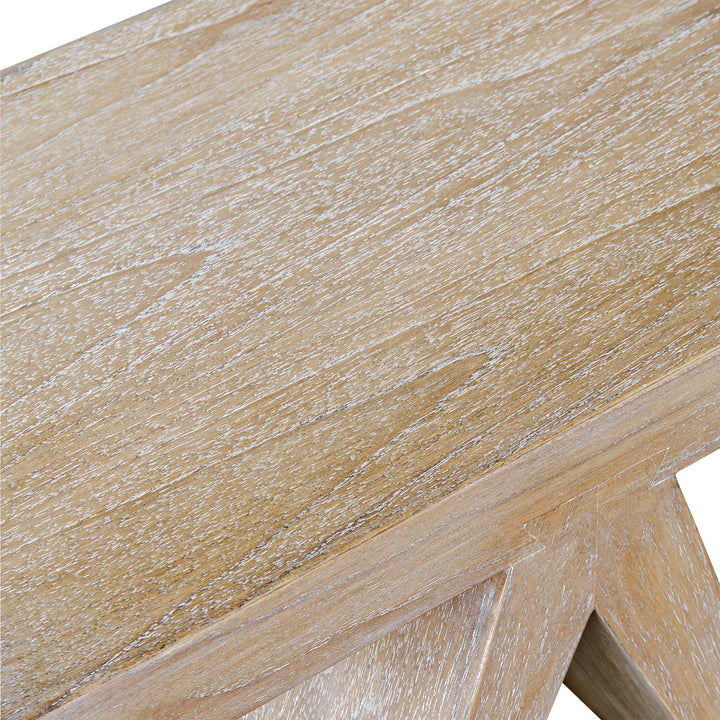 PRUITT NATURAL MINDI WOOD ACCENT TABLE