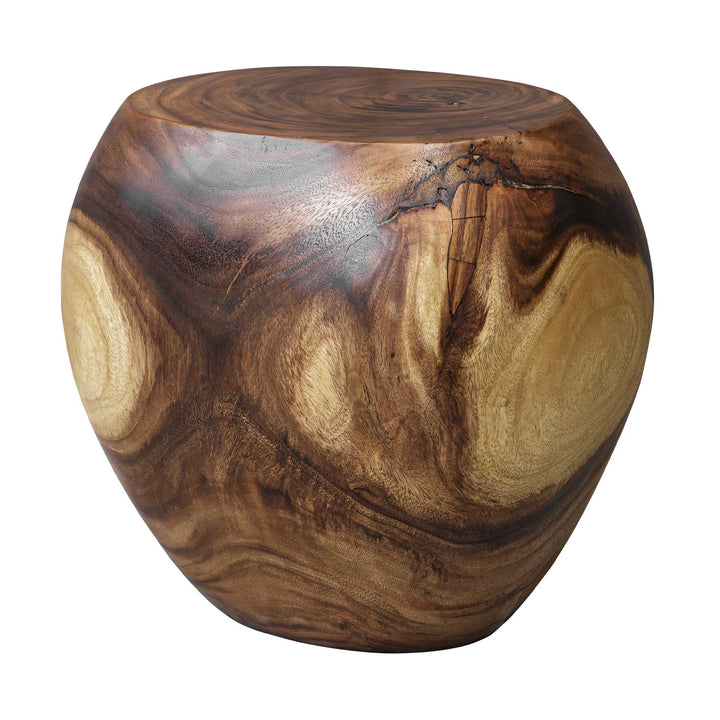 LOMAS NATURAL SUAR WOOD ACCENT TABLE