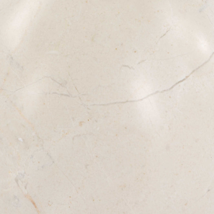 ODESA MARBLE + MIRROR TOP ACCENT TABLE