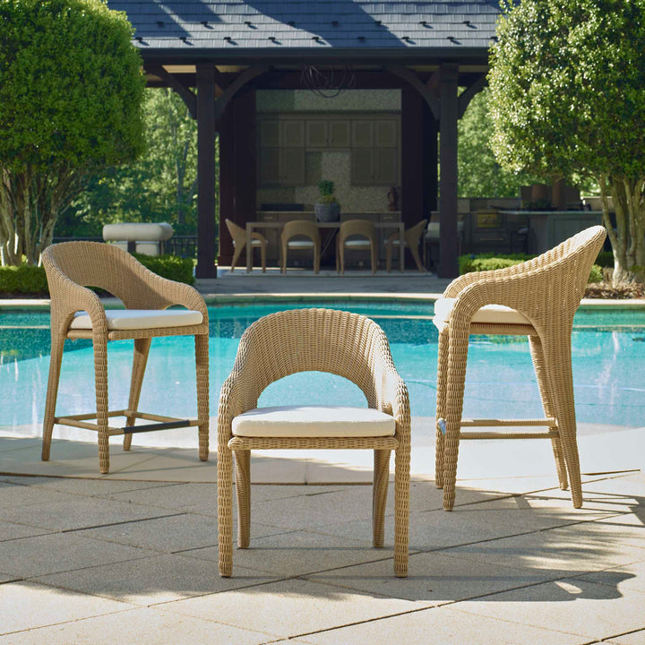 KAVALI OUTDOOR WICKER DINING ARMCHAIR
