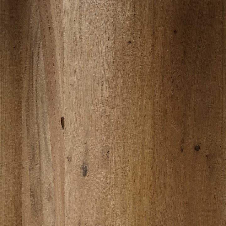 CECELIA RUSTIC OAK EXTENSION DINING TABLE
