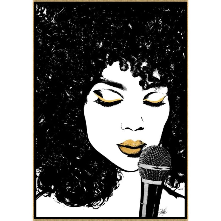 "GLAM ROCK VIII" CANVAS ART