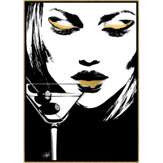 "GLAM ROCK V" CANVAS ART