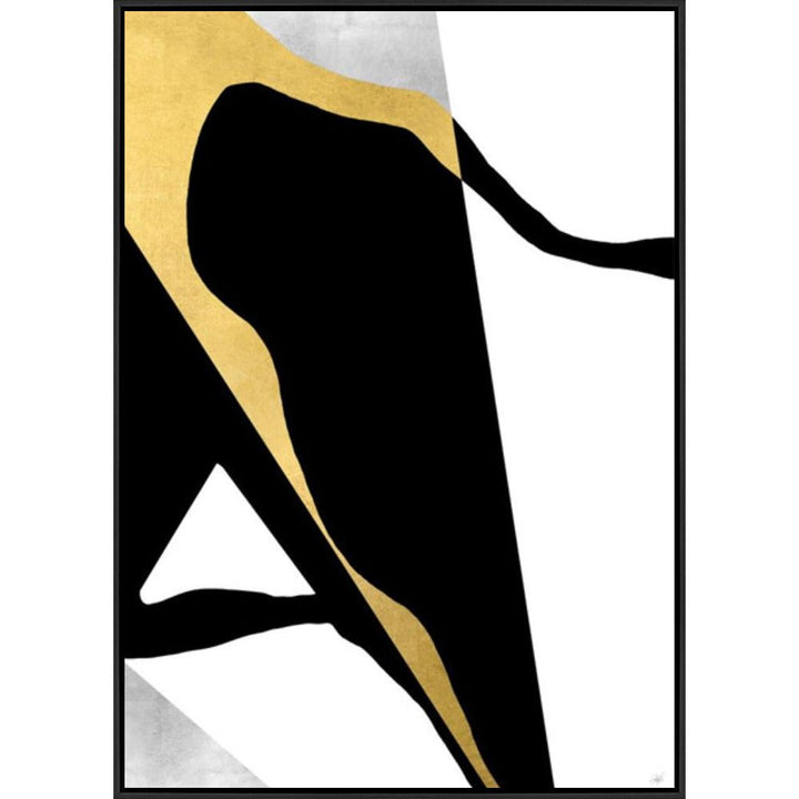 "HUMAN CONTOUR" CANVAS ART SERIES GILD GOLD & SILVER