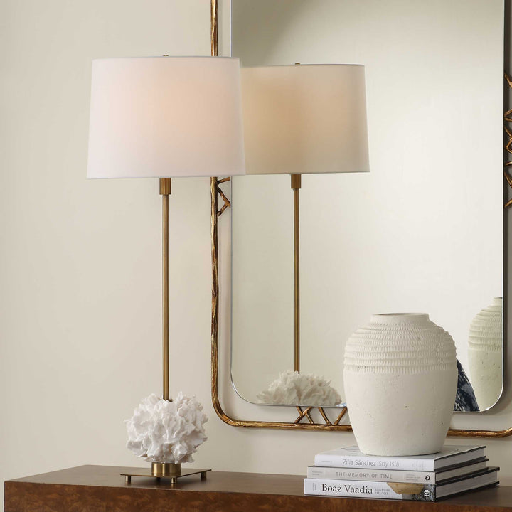 CARONIA CORAL BUFFET LAMP