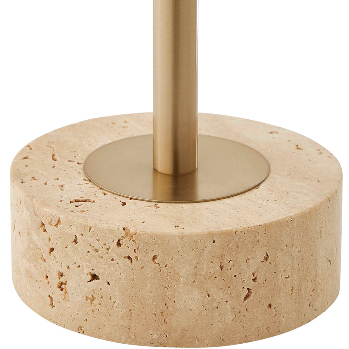DUNHAM BRASS BUFFET LAMP