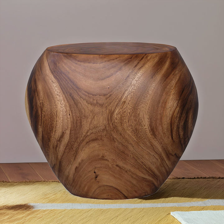 LOMAS NATURAL SUAR WOOD ACCENT TABLE