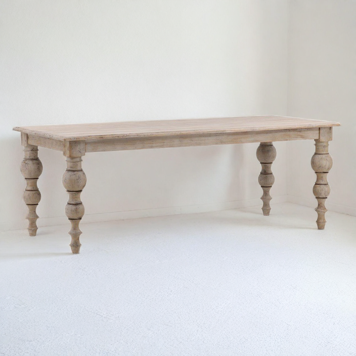 MARGOT VINTAGE ANTIQUE DINING TABLE