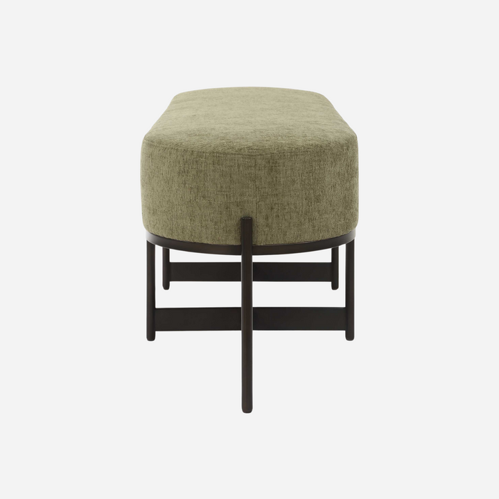 MERINO MOSS TEXTURED CHENILLE BENCH