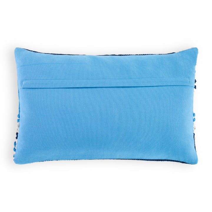 MERDO BLUE LUMBAR PILLOW